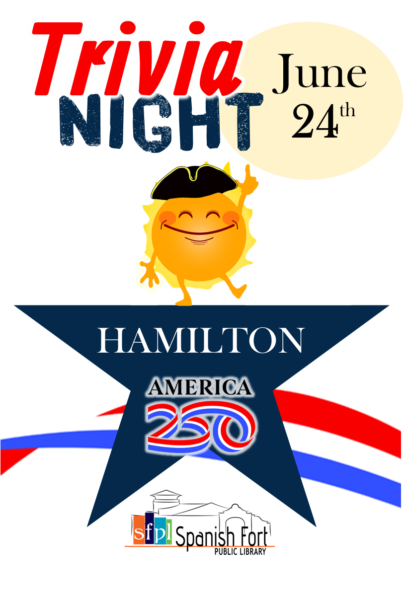 Hamilton/America 250 Trivia Night June 24, 2026, 5-7pm