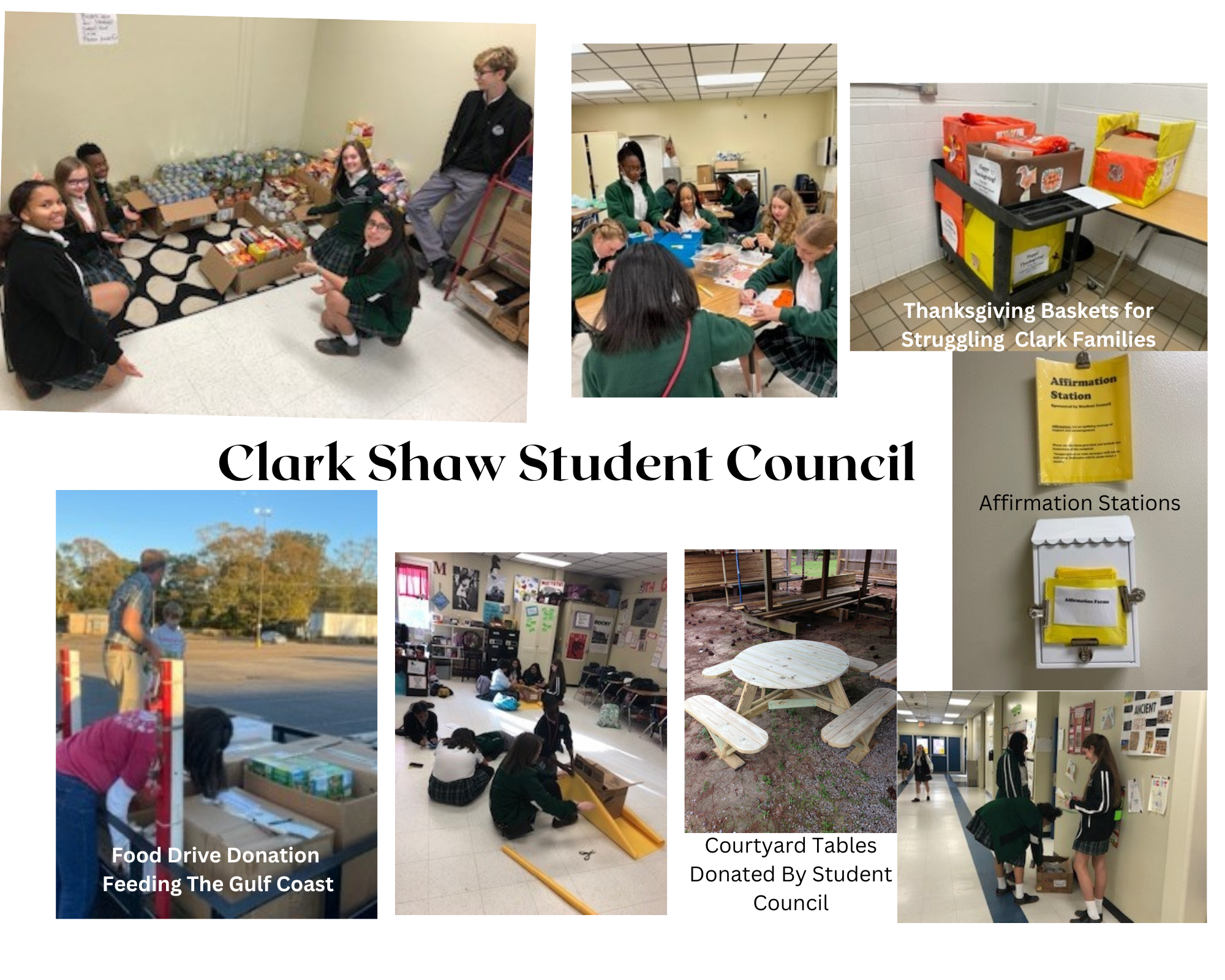 Student Council Projects