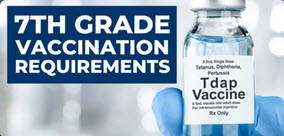 7th grade vaccine requirements