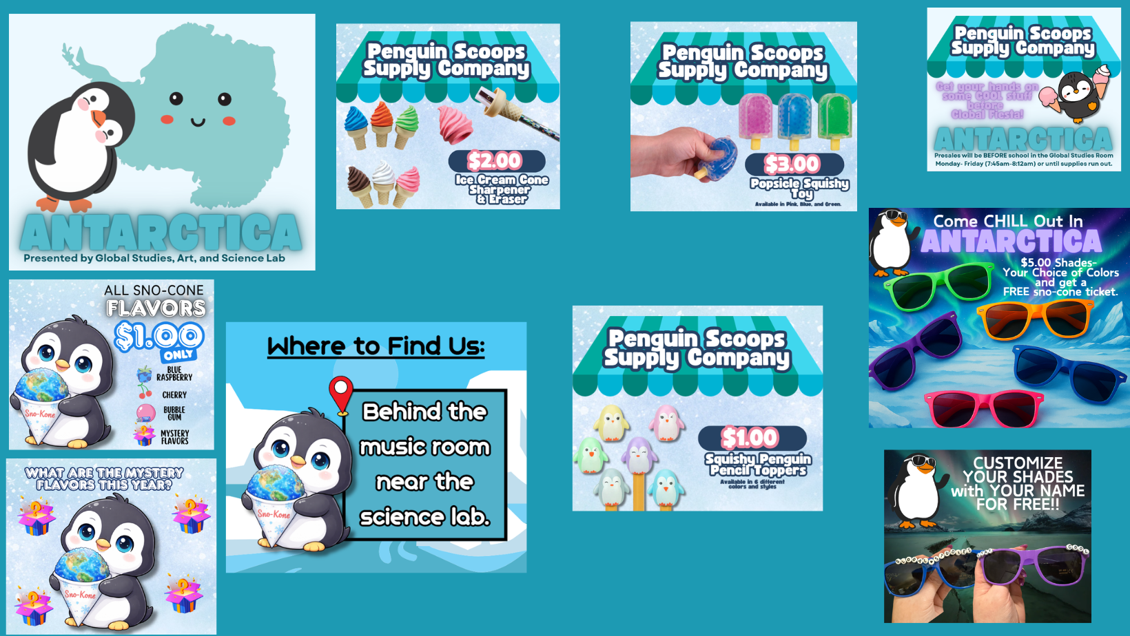 Antarctica Global Studies, Art, Science Lab