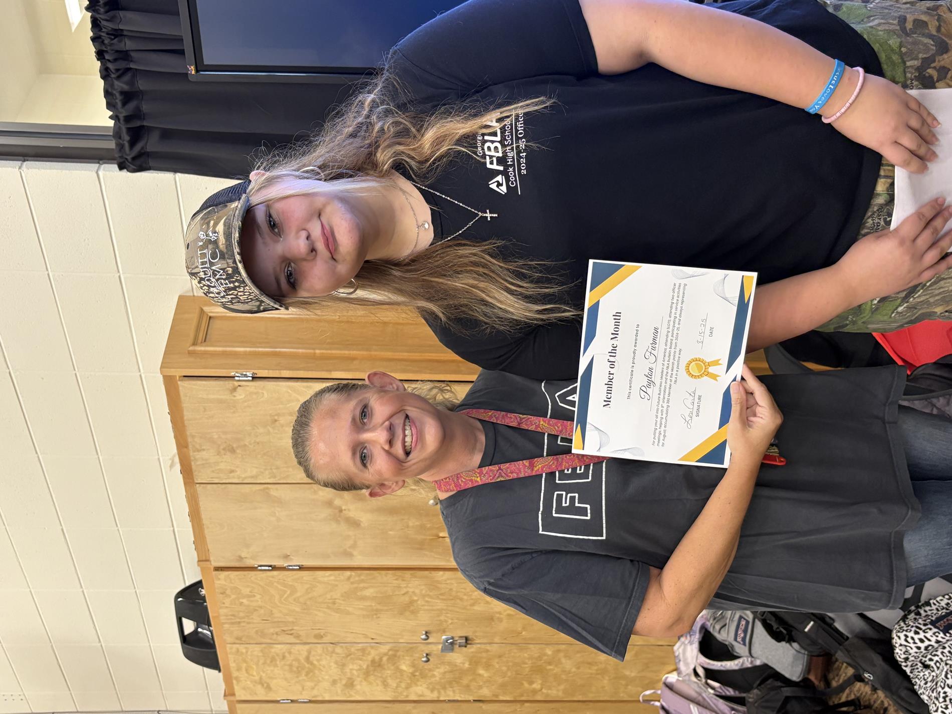 Payton Furman, August MOM