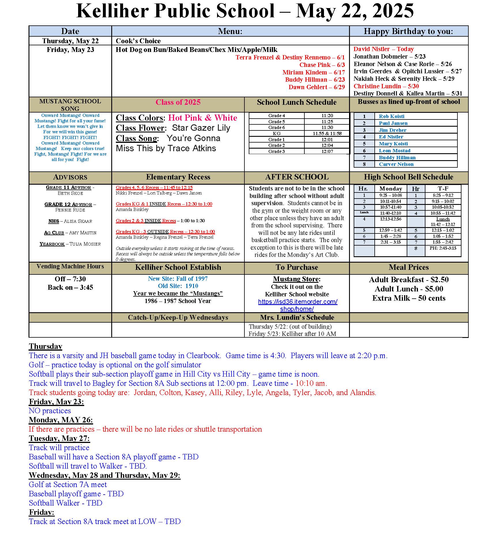 bulletin