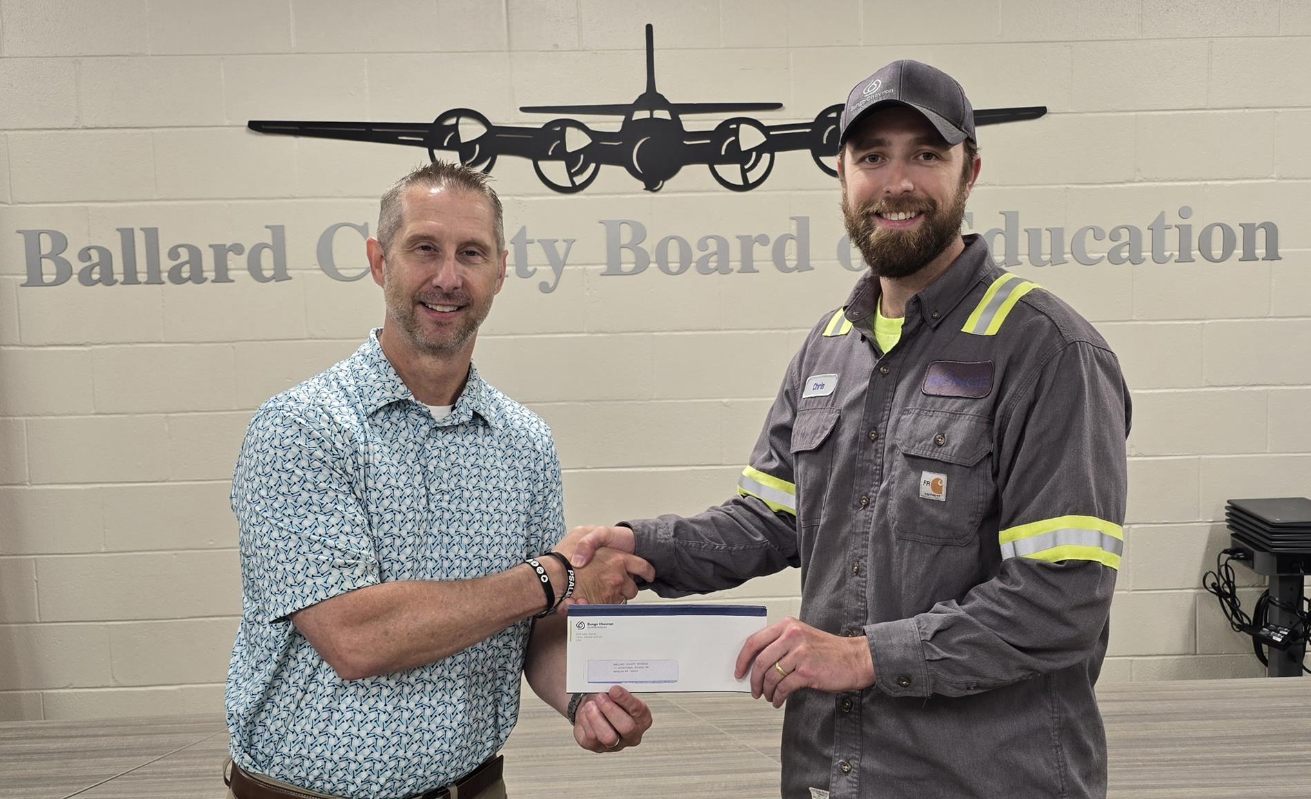BCAR donates to BMHS
