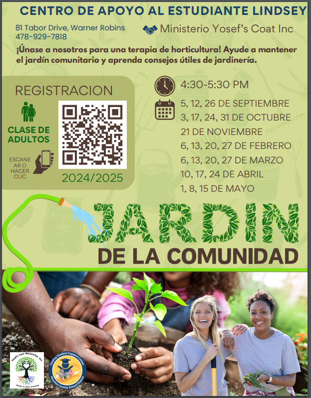 LSSC Community Garden Flyer Spanish