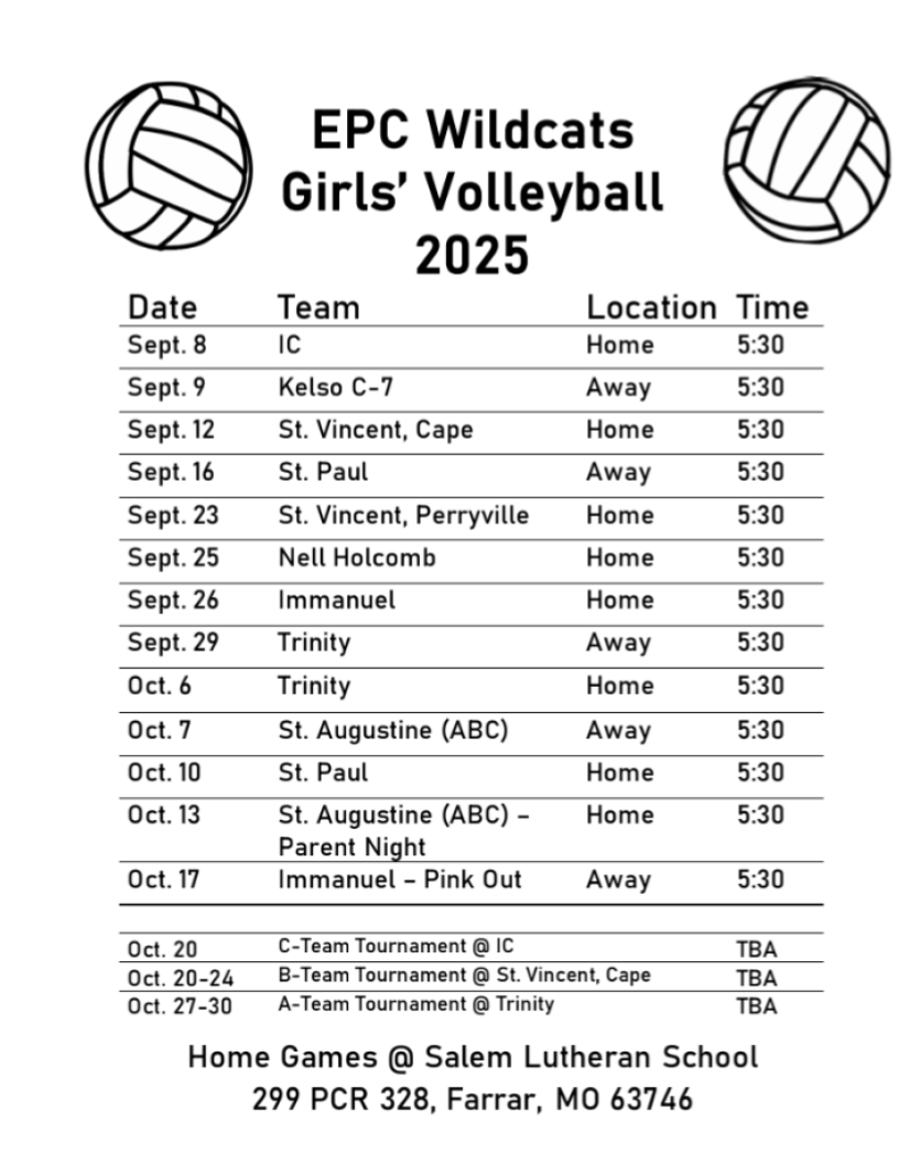Schedule