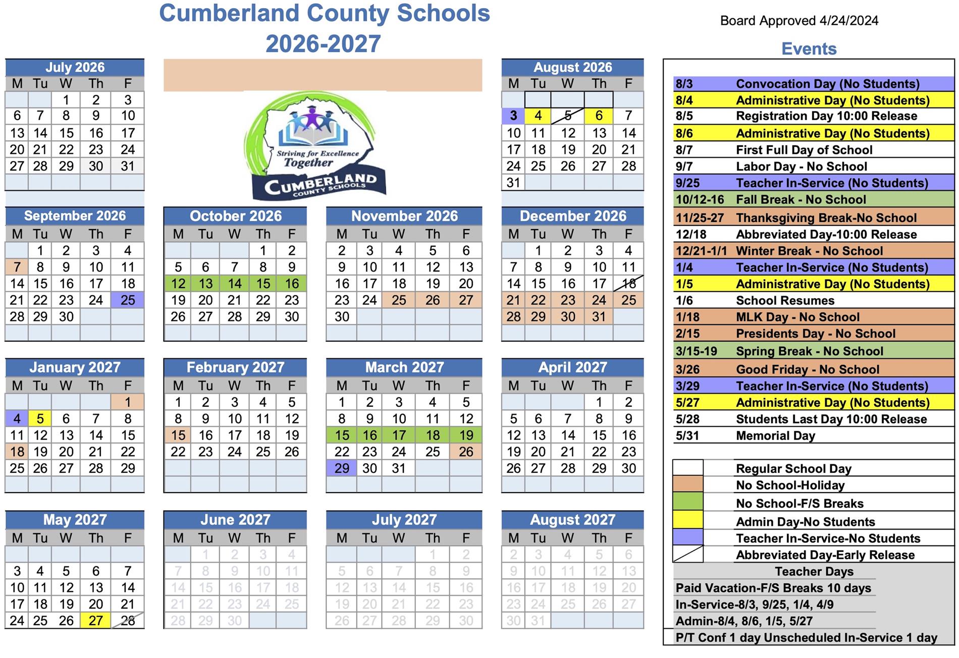 2026 Calendar