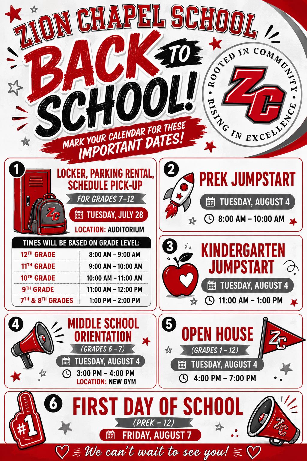 Back To School Events