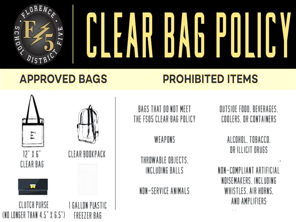 Clear Bag Policy