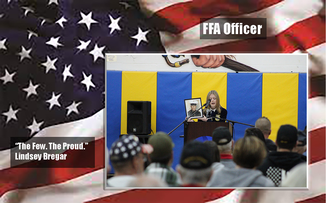 FFA Officer, Lindsey Bregar