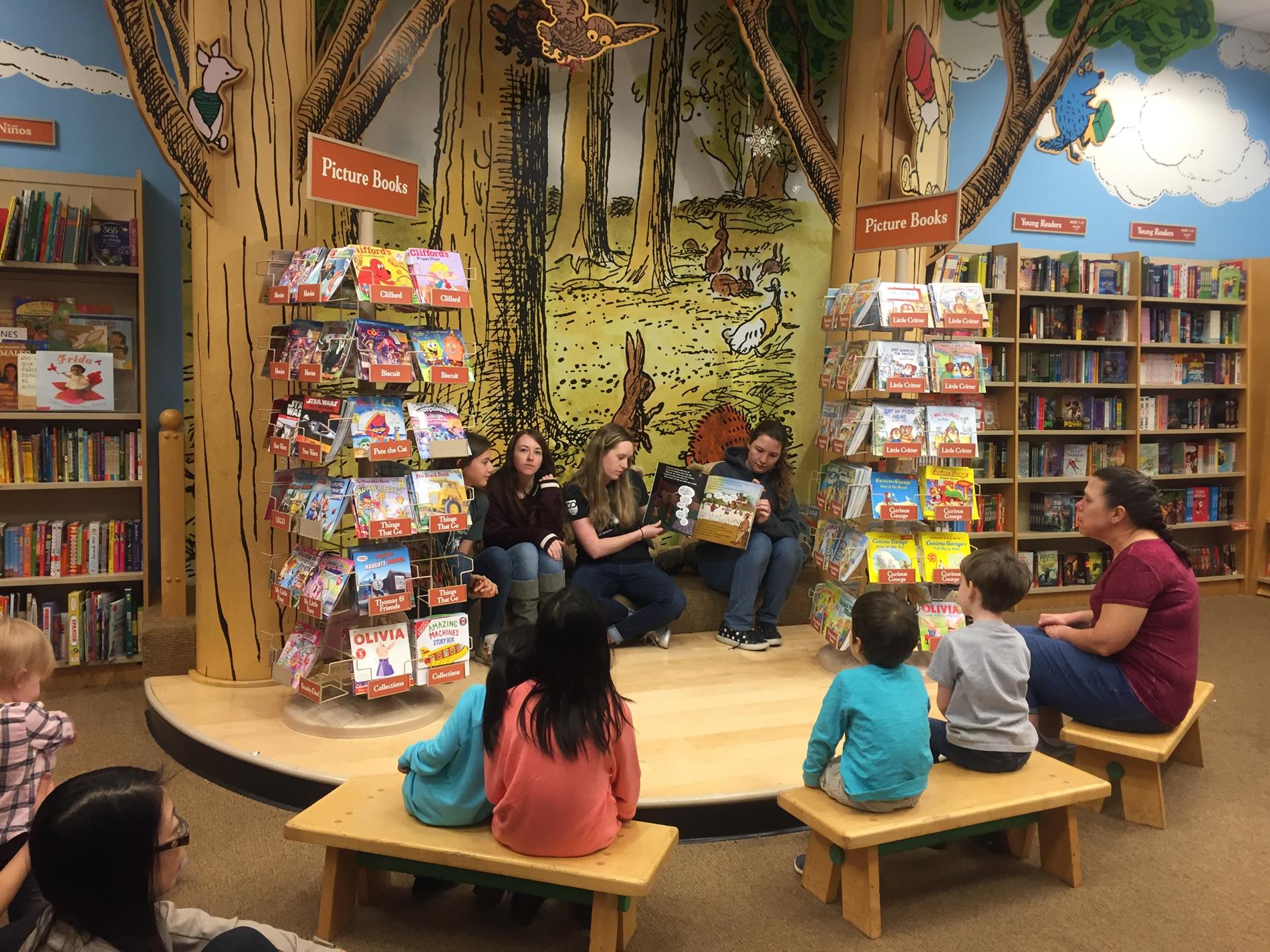 Lit Club hosting storytime at Barnes & Noble Book Fair