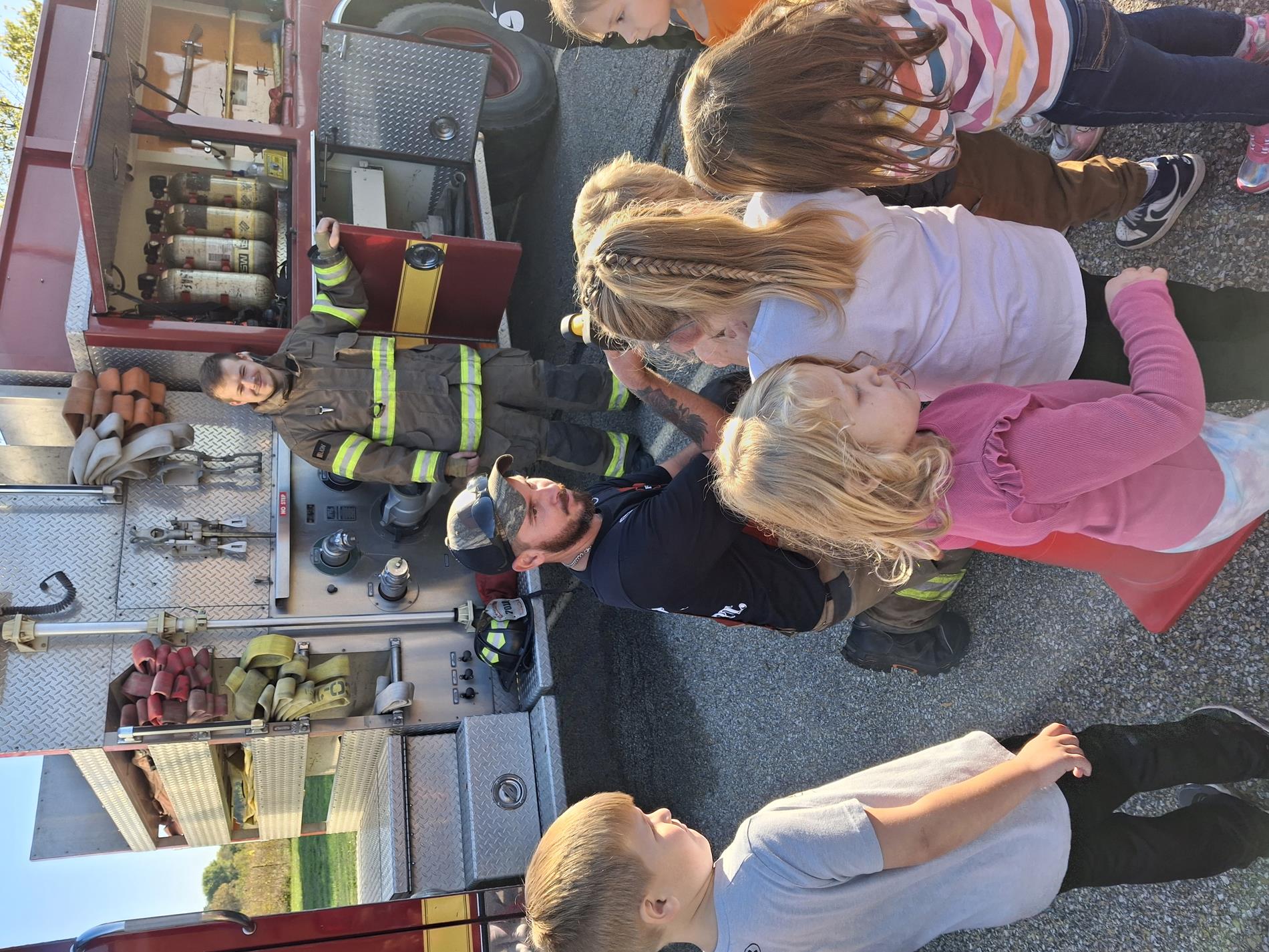 A Visit From The Fire Fighters