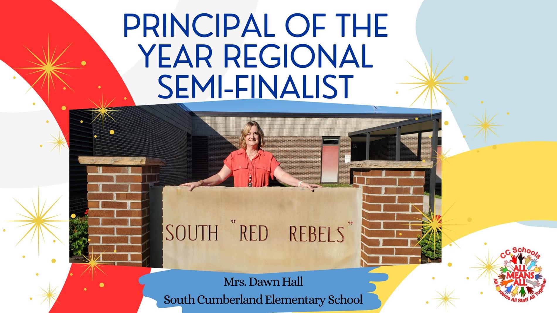 Dawn Hall SemiFinalist Principal of the Year