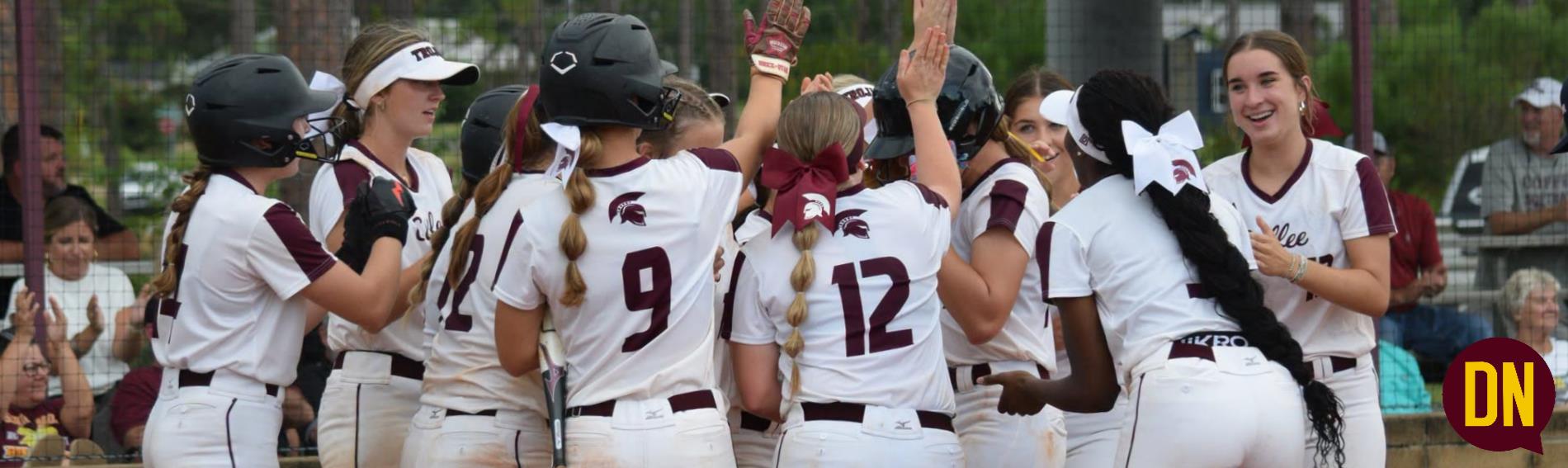 The Lady Trojan Softball Team