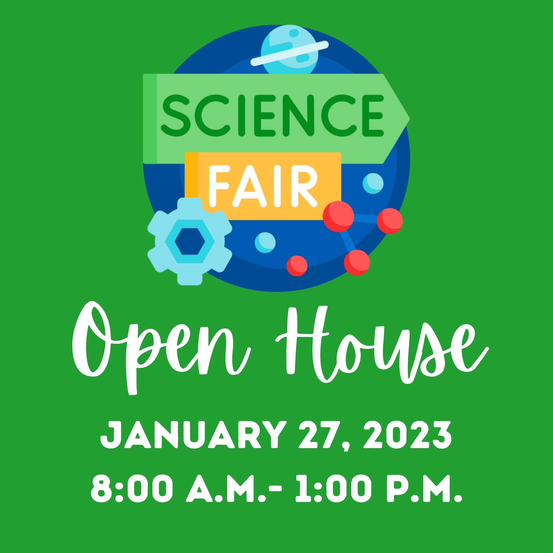 Science Fair open house