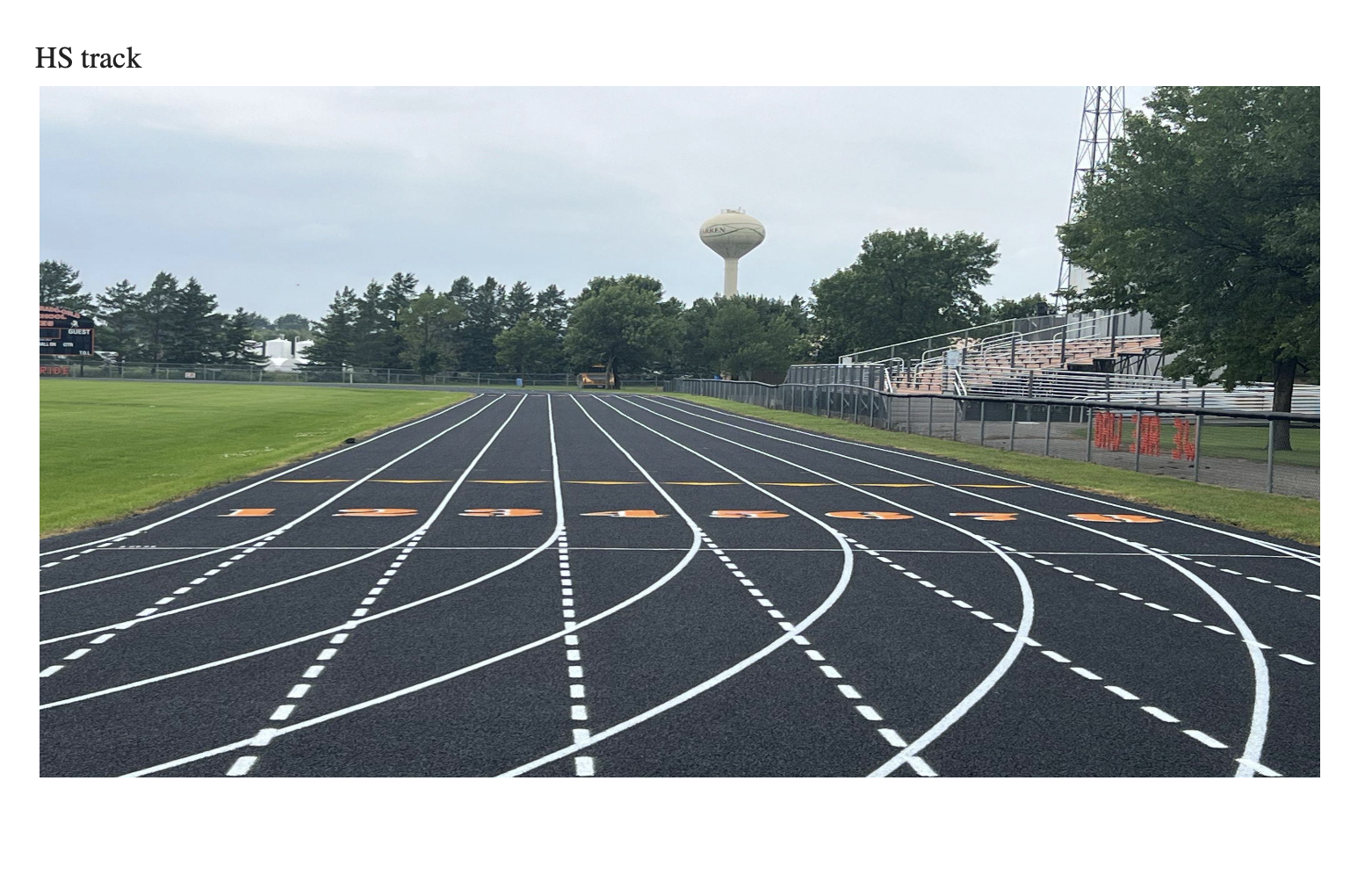 track