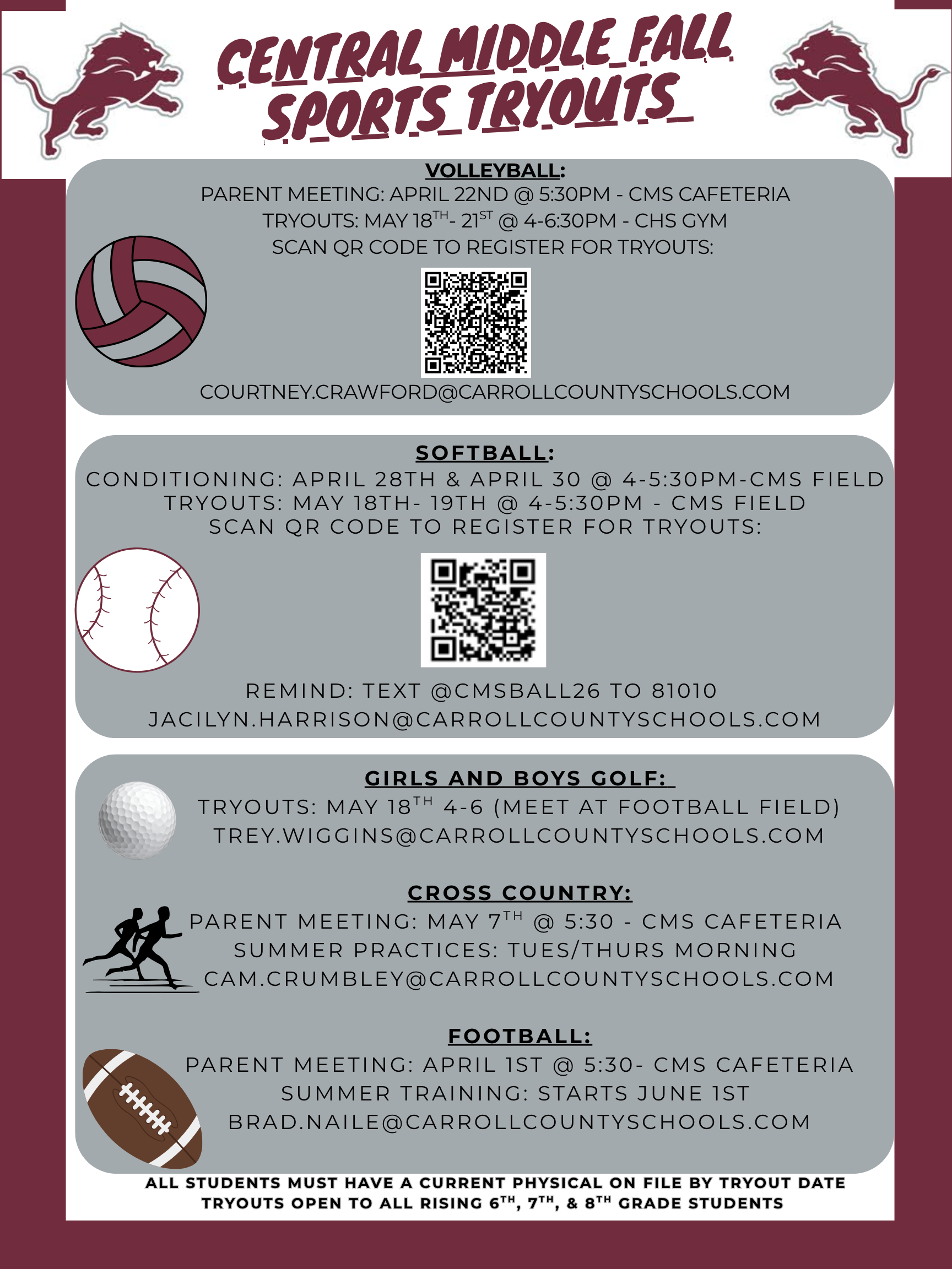 fall sports tryout graphic 