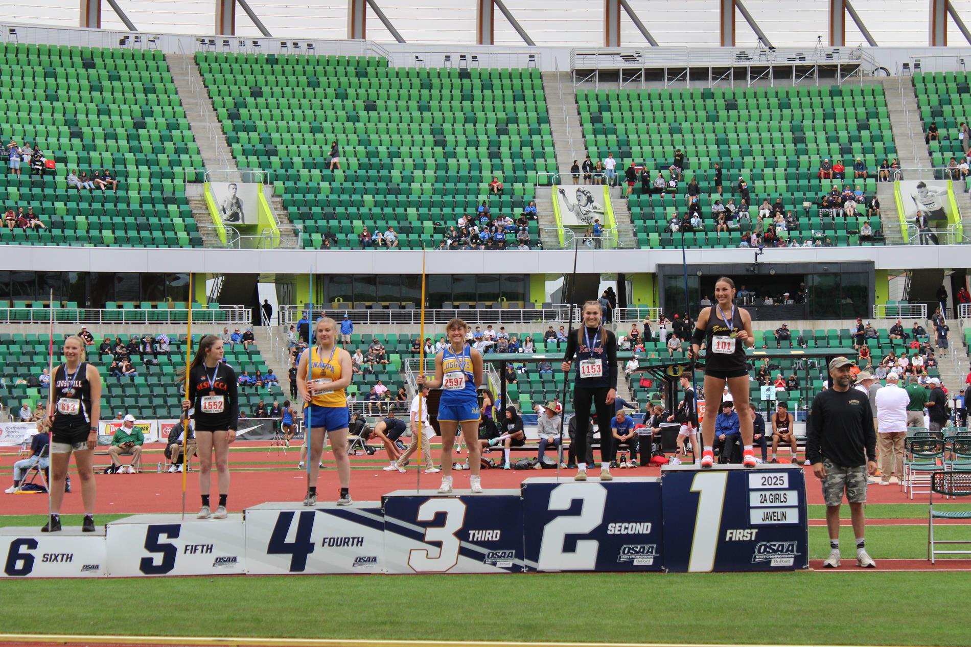 State Track Podium - Photo Credit Anicia Ruiz State Track Podium - Photo Credit Anicia Ruiz