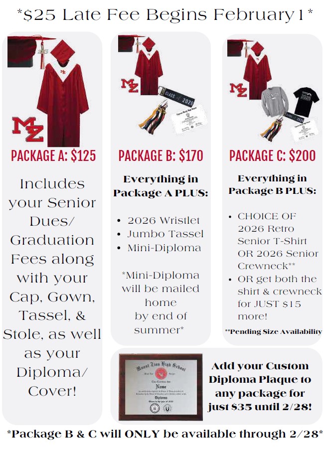 Cap and Gown Flier Cap and Gown Flier