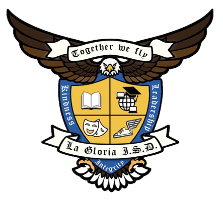 La Gloria ISD Emblem Logo in Footer