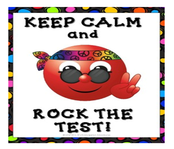 Keep calm and rock the test