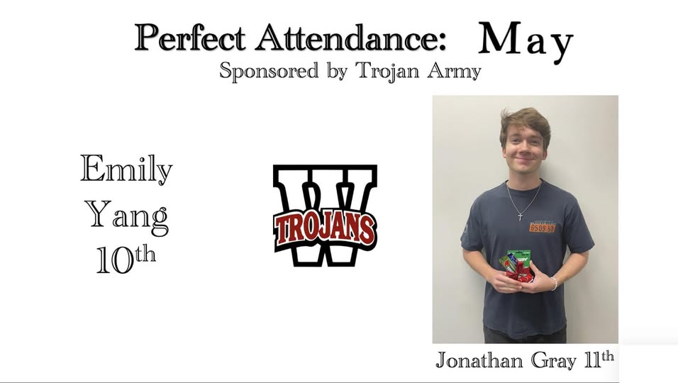 perfectattendance Emily Yang, Jonathan Gray