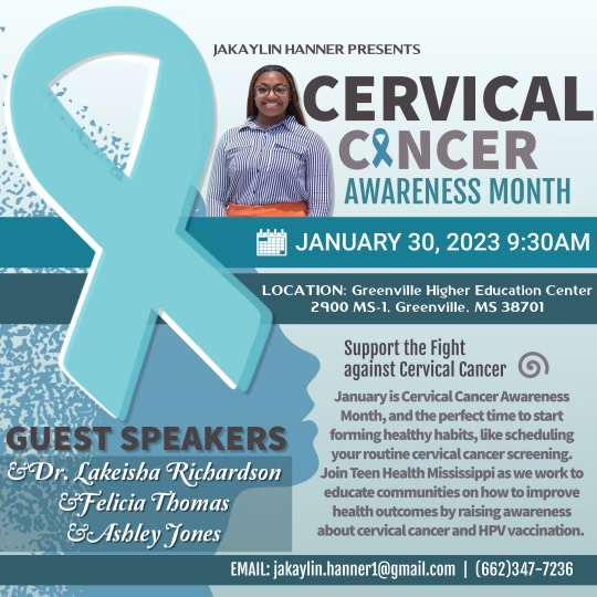 Cervical Cancer Awareness Flyer