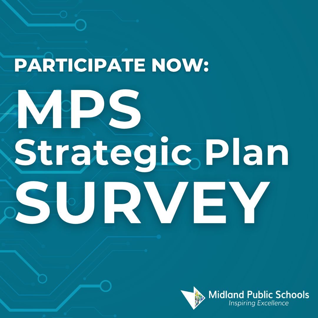 An image with upcoming input sessions and surveys for the strategic plan