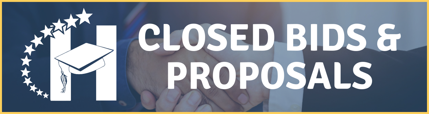Closed Bids & Proposals