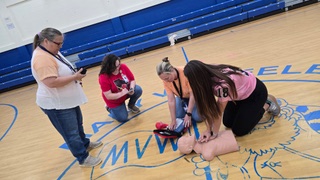 MVW Emergency Team completes AED drills