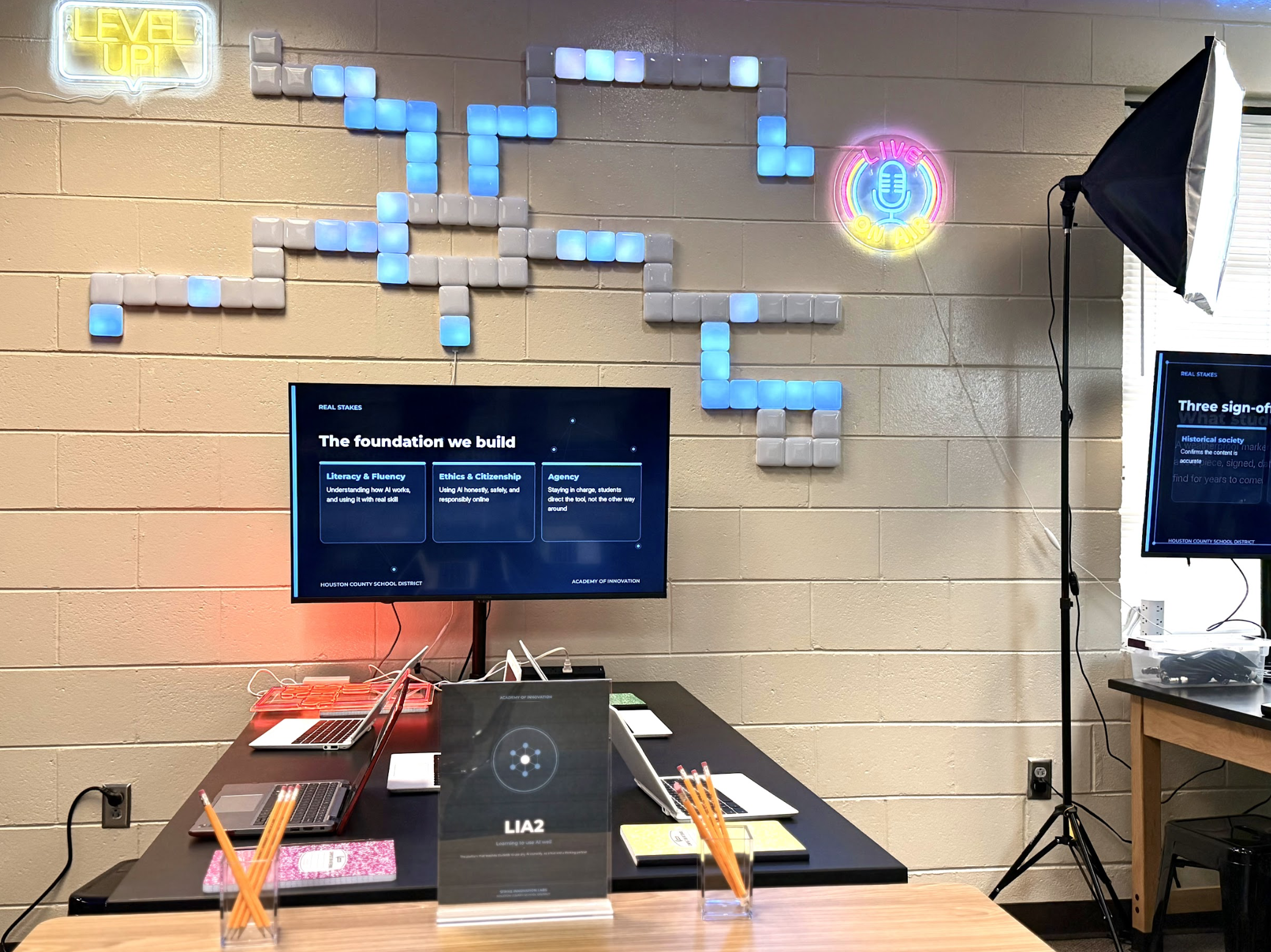 Academy of Innovation classroom