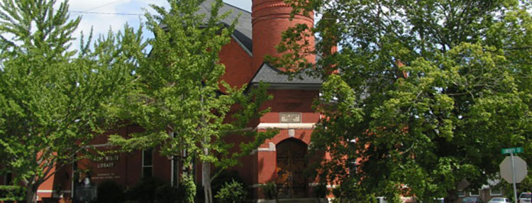 image of mary willis library building