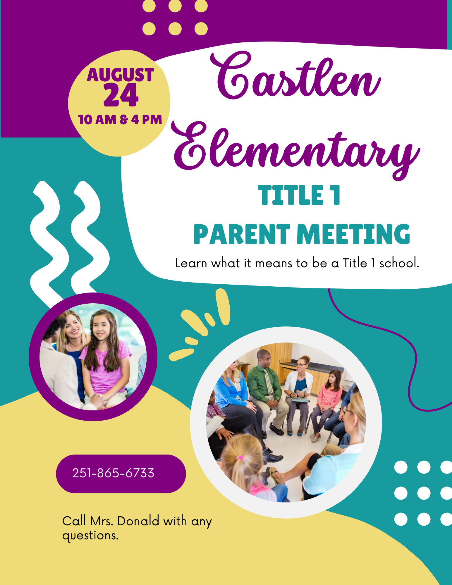 Flyer for 2023-24 Parent Meeting Flyer for 2023-24 Parent Meeting