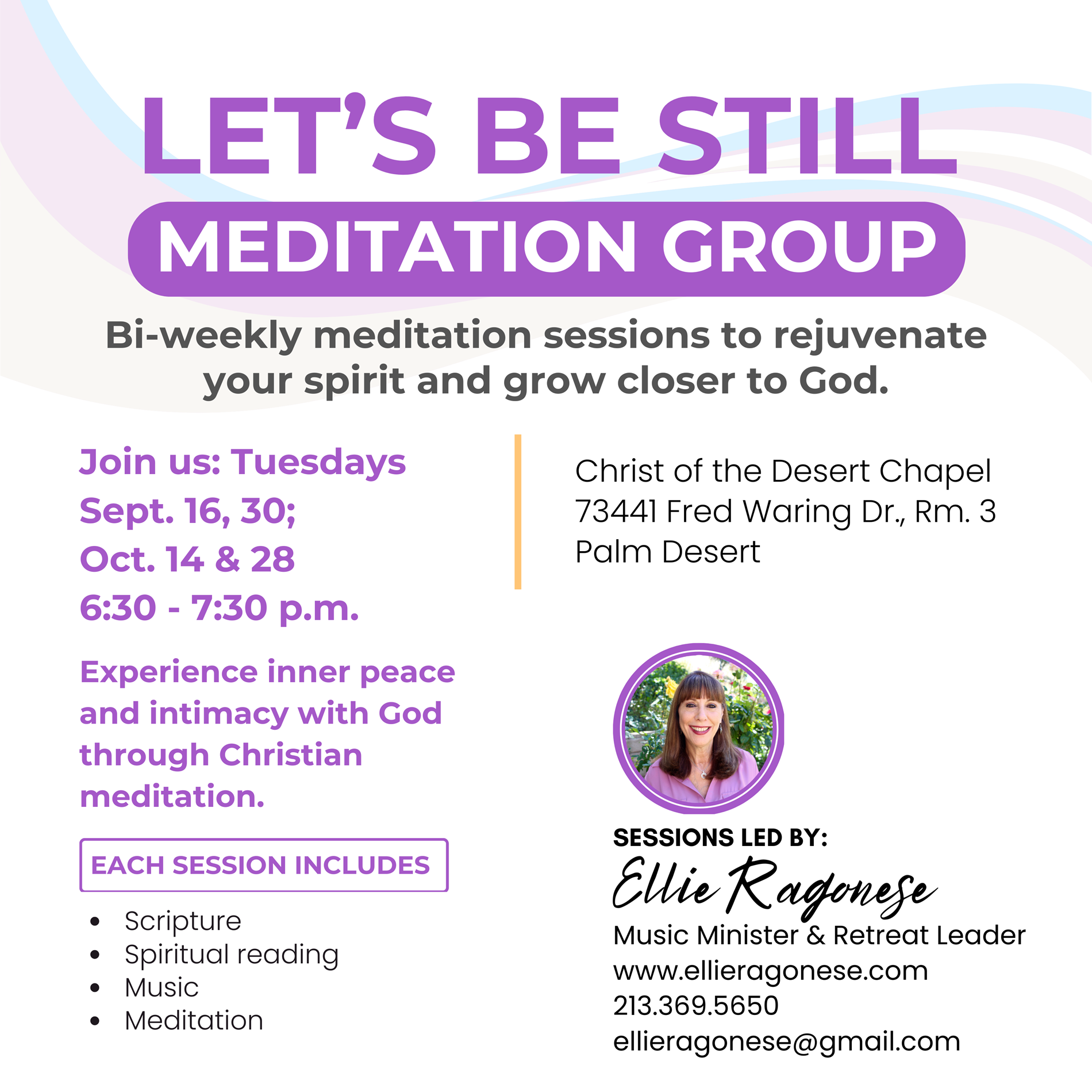 Let's be still meditation group