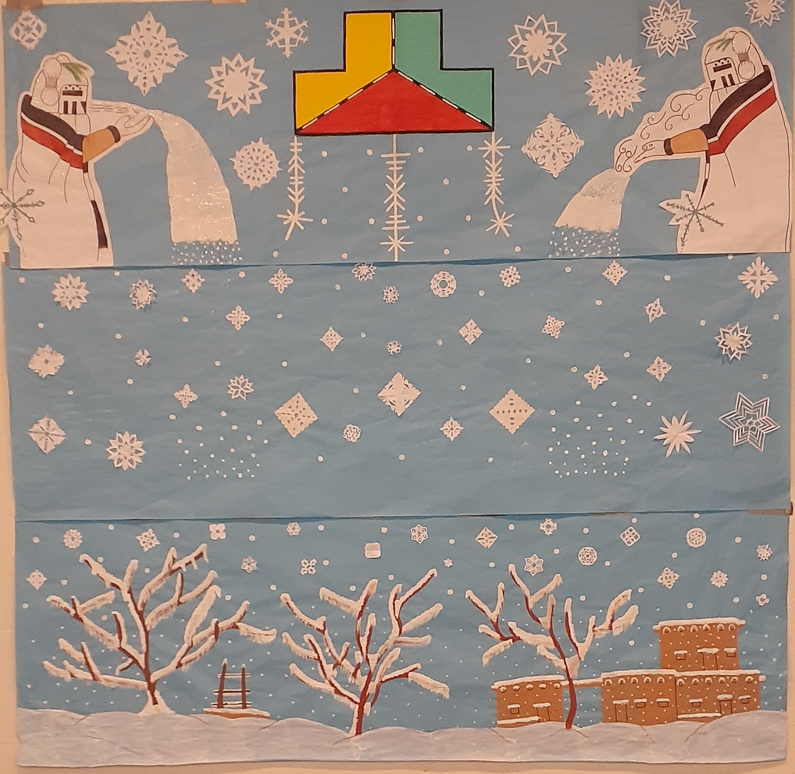 Winter Program 2023 back drop/ Mr. Dashee