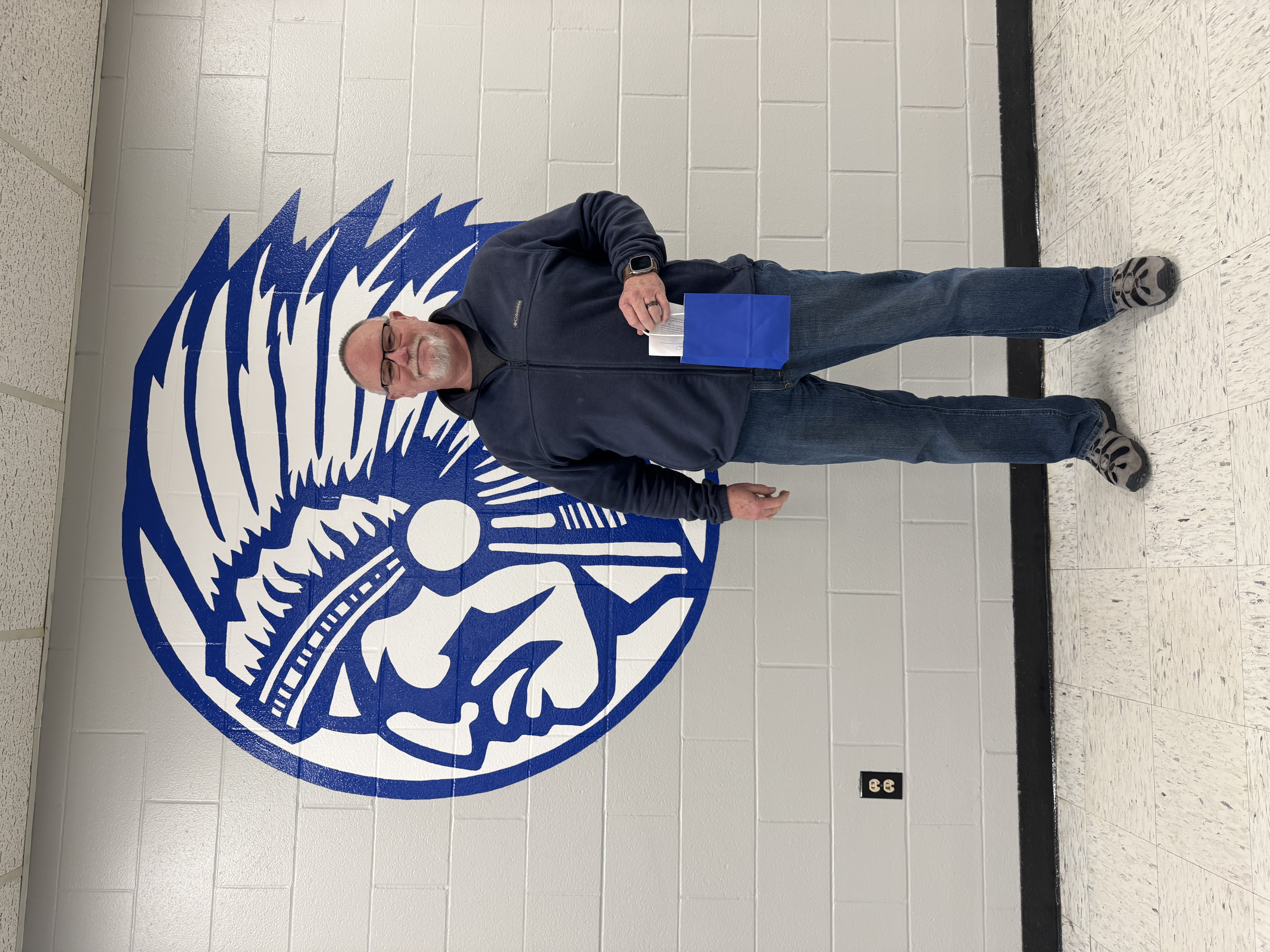 Mr. Brian Osborne works hard to secure opportunities for the students at BCHS! 