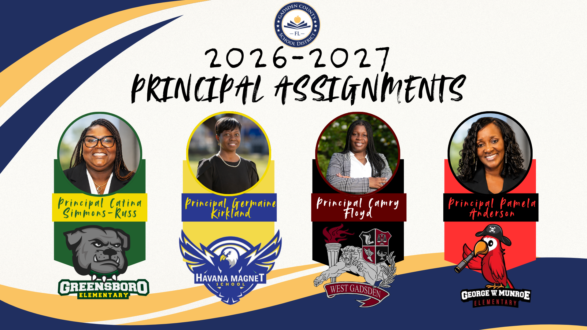 2026-2027 Admin Assignments