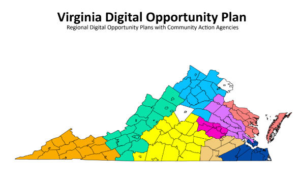 Map of Virginia