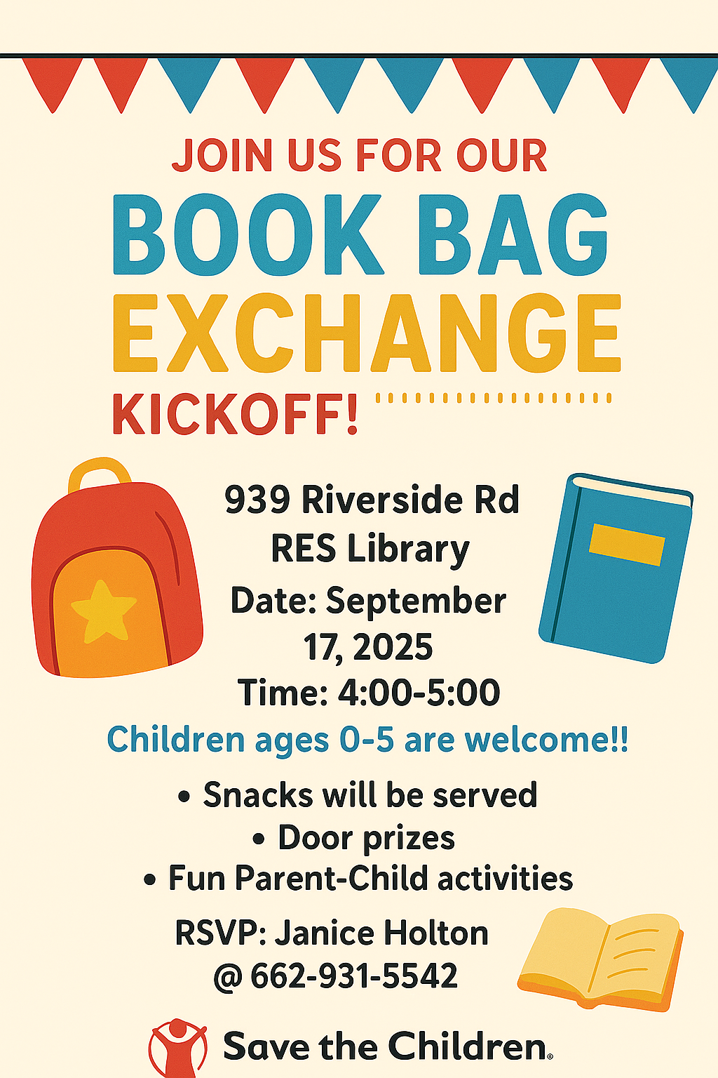 Save the Children FLyer