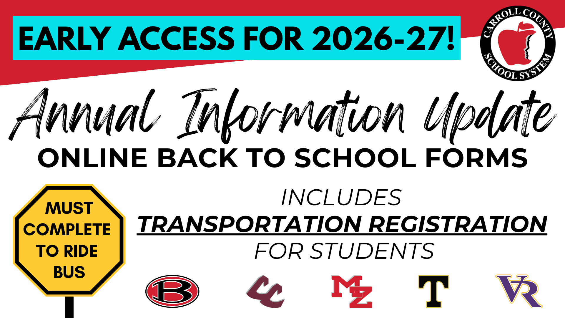 Online Annual Information Update