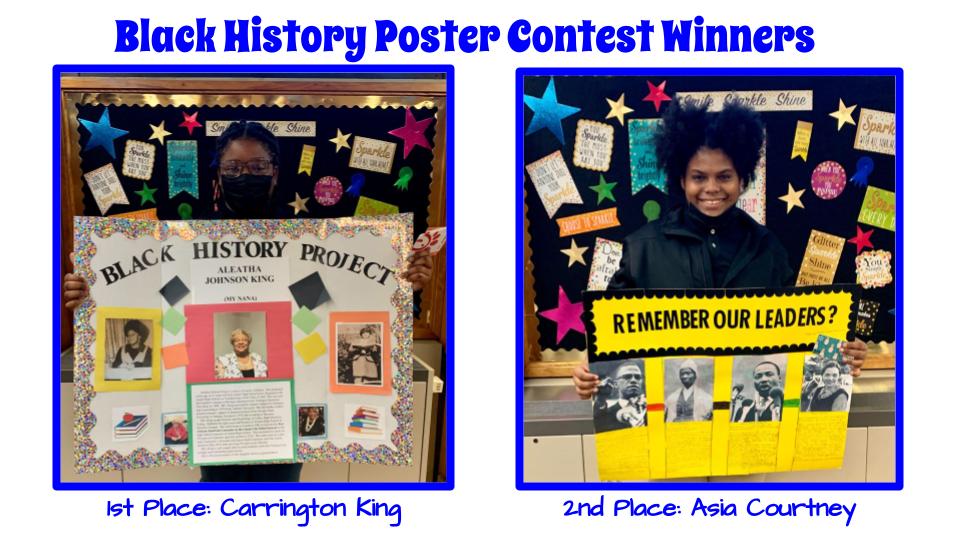 Black History Poster Contest Winners
