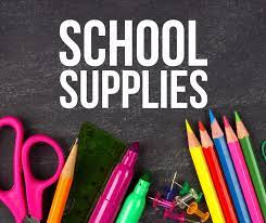 2025-2026 School Supply Lists