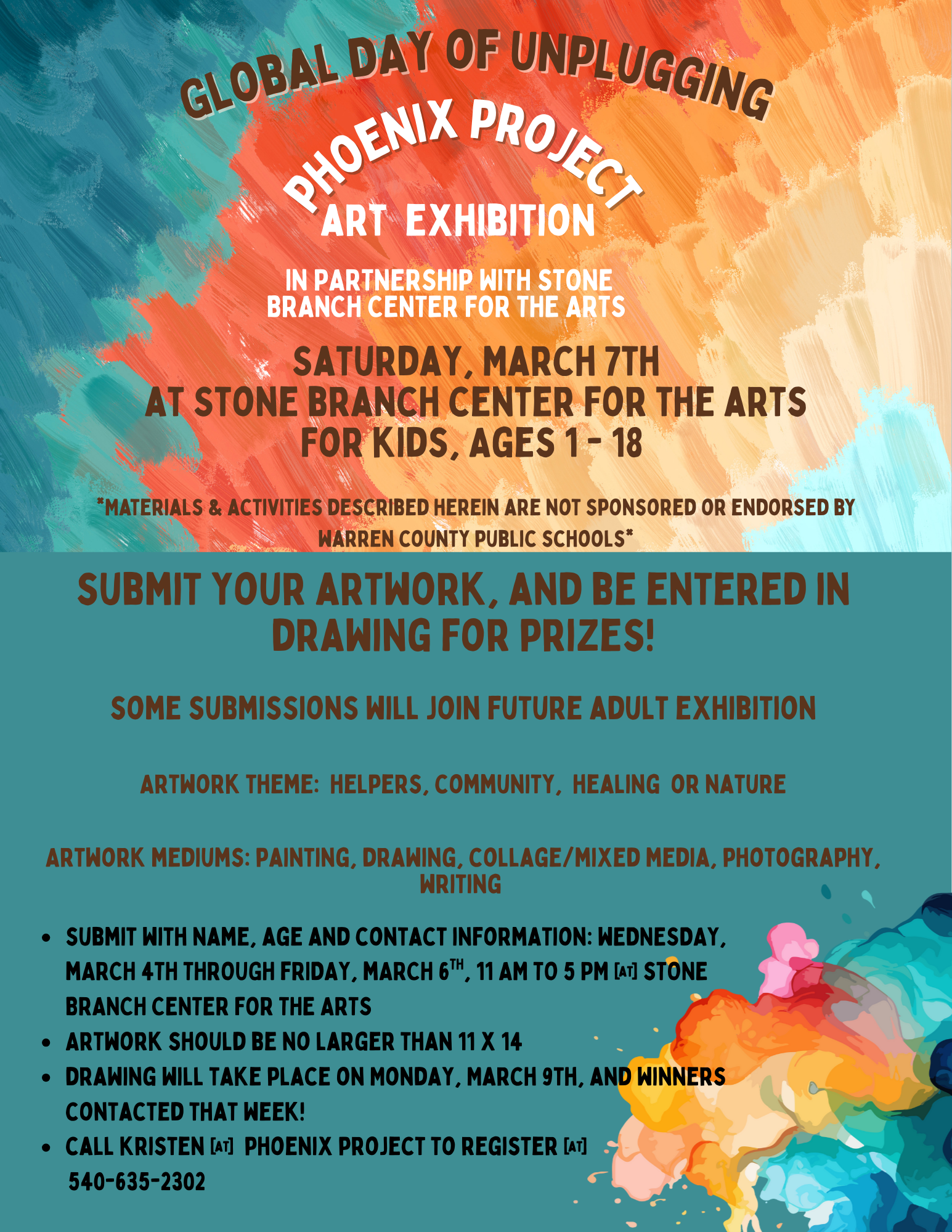 Global Day of Unplugging Flyer