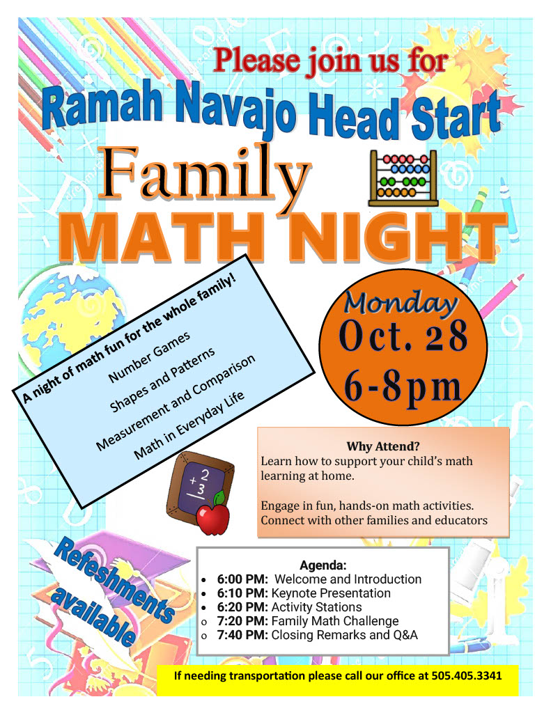 Head Start Math Night