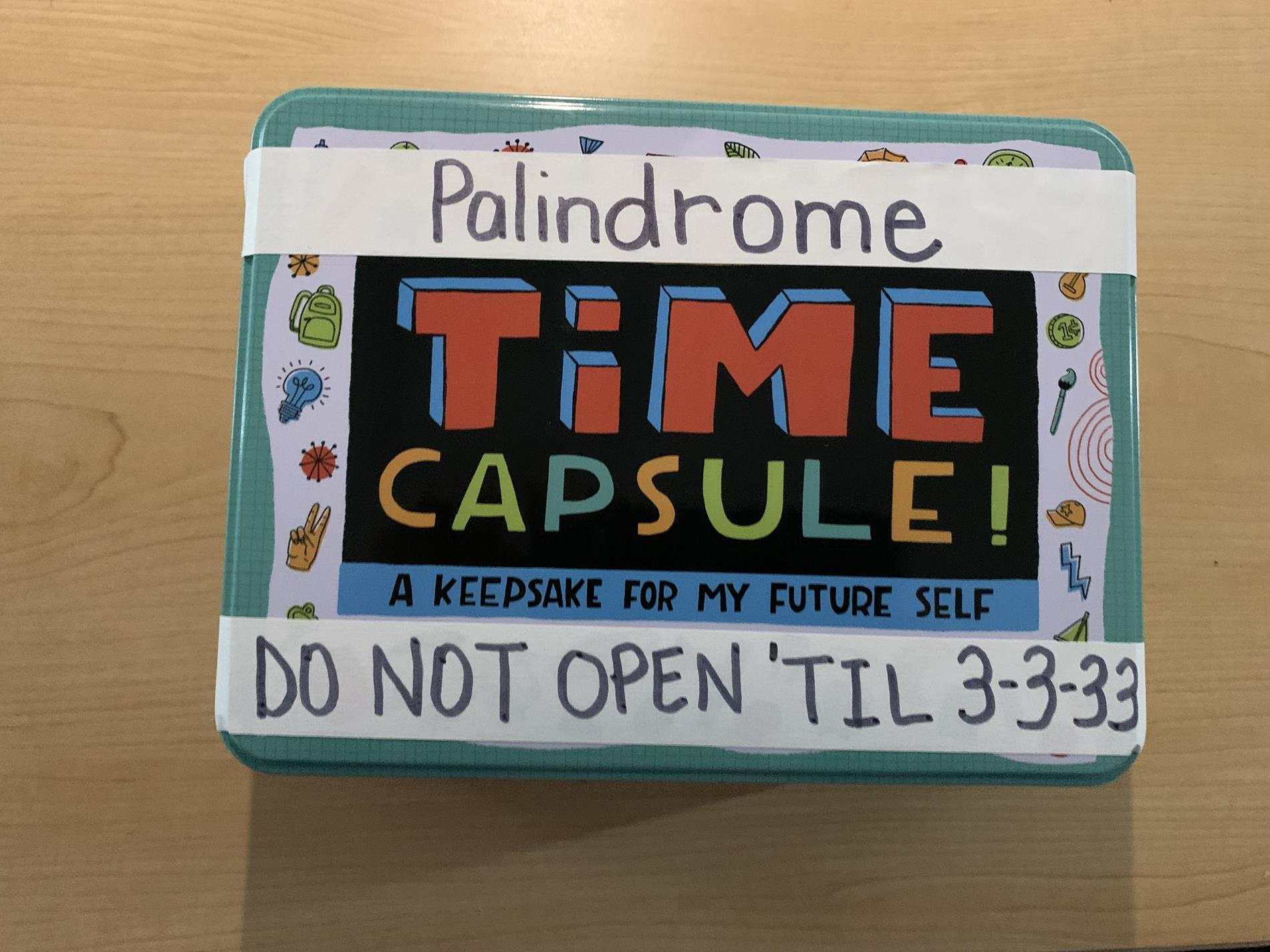 Palindrome Time Capsule