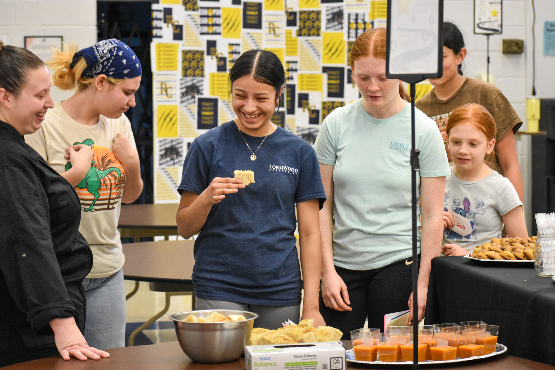 Smiles at the Chart Your Course Fair