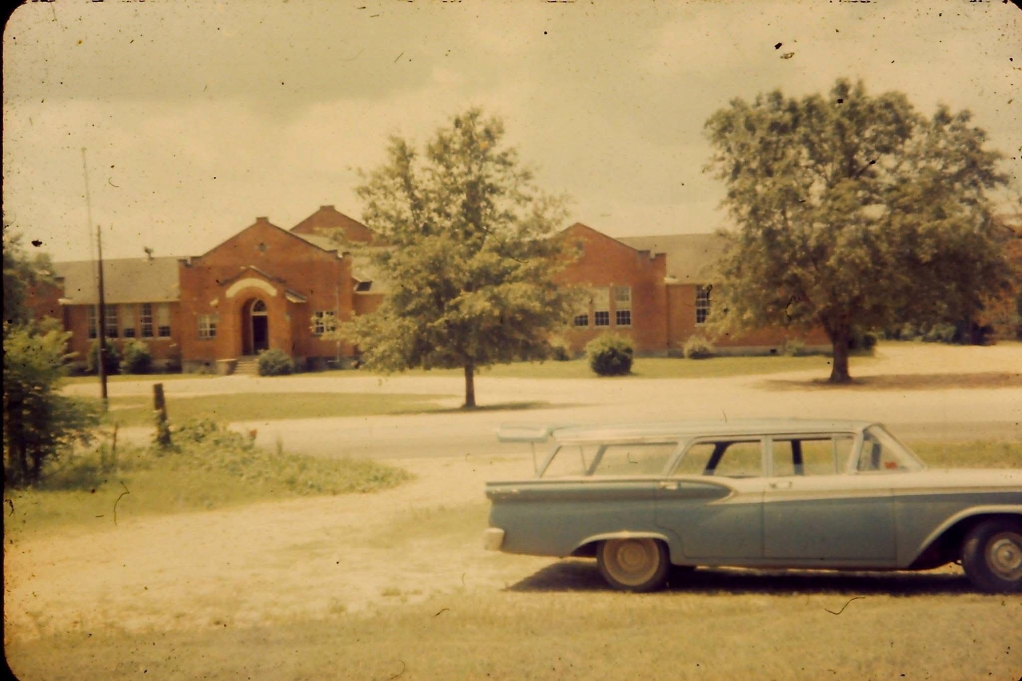 Image of Old Marbury High School Before Fire Image of Old Marbury High School Before Fire