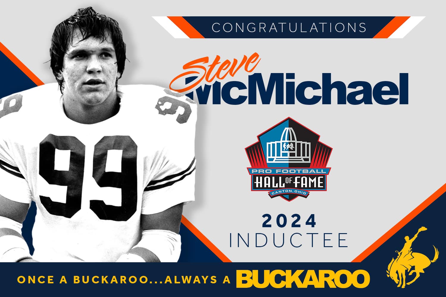 Steve McMichael Pro Football Hall of Fame 2024 Inductee