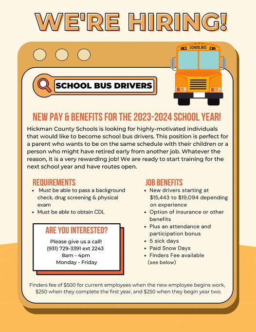 Benefits and pay for bus drivers