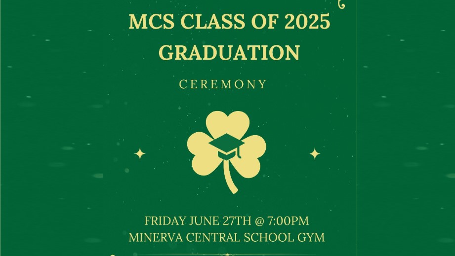  Senor Graduation June 27 at 7 PM MCS Gymnasium