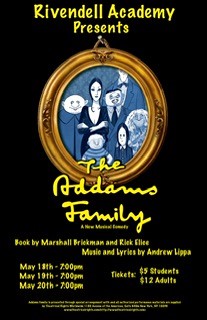 Addams Family Music poster